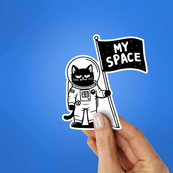 Cat Space Sticker - Stickers | STICK IT UP
