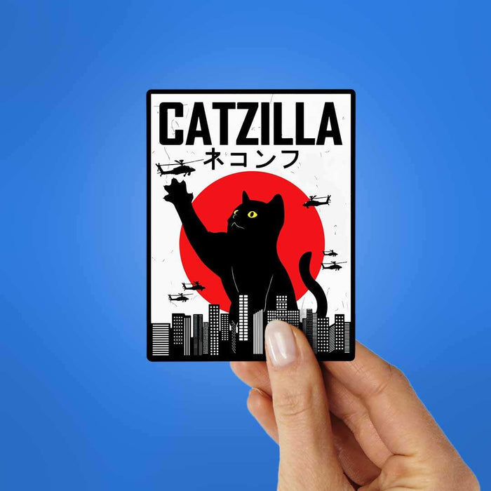 Catzilla Sticker - Stickers | STICK IT UP