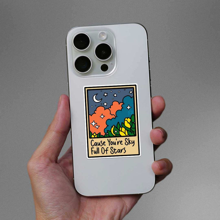 Cause You're Sky Sticker - Stickers | STICK IT UP
