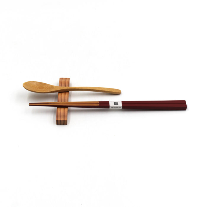 Cedar and Hinoki Cypress Wave Cutlery Rest Set (3-piece)
