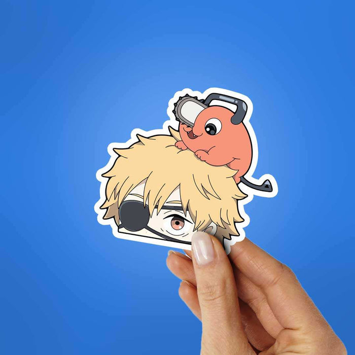 Chainsaw Man Chibi Sticker - Stickers | STICK IT UP
