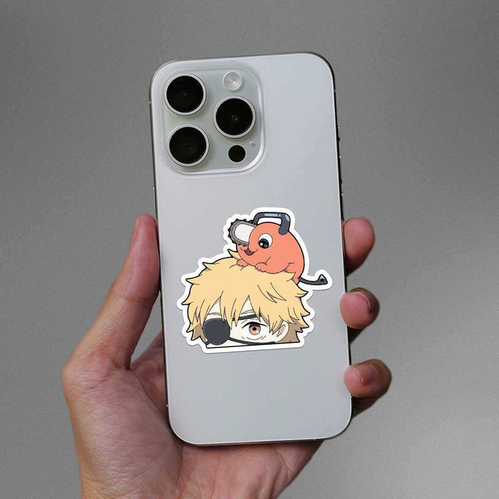 Chainsaw Man Chibi Sticker - Stickers | STICK IT UP