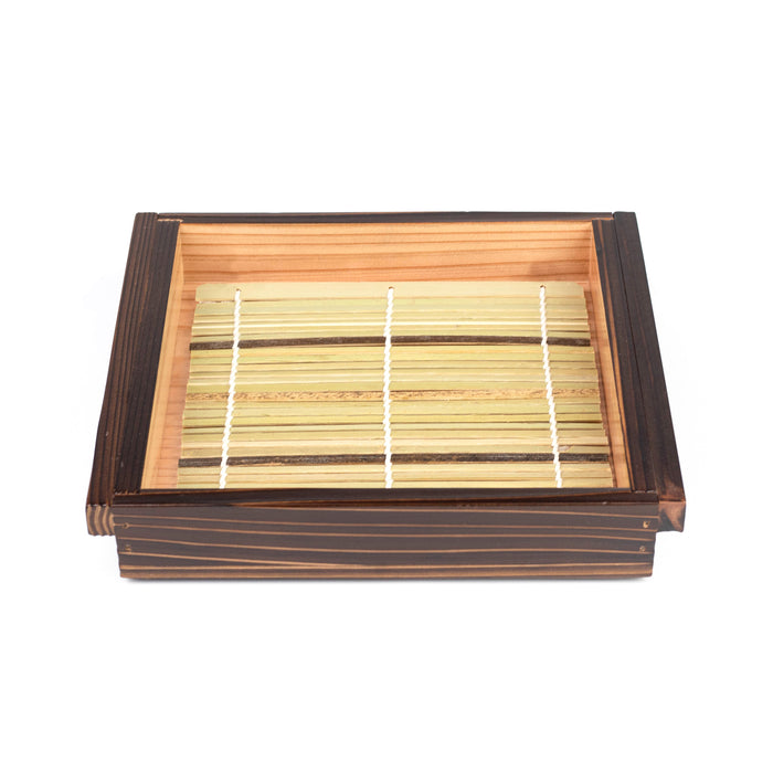 Charred Cedar Cold Soba Tray