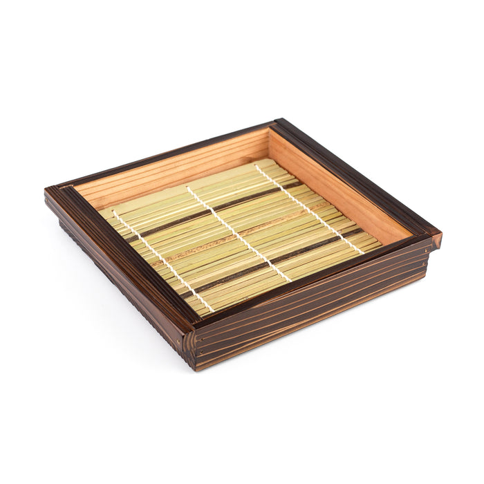 Charred Cedar Cold Soba Tray