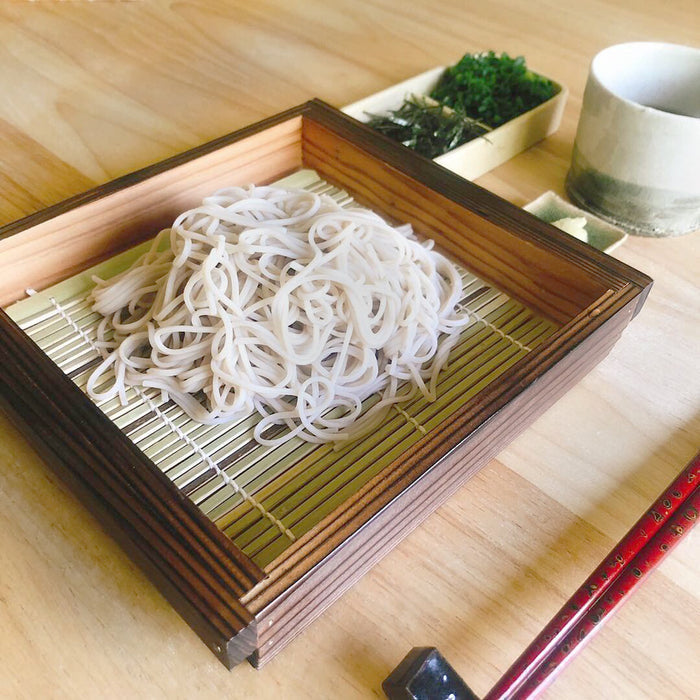 Charred Cedar Cold Soba Tray