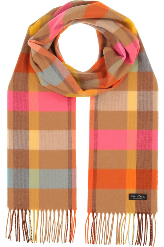 Check Plaid Cashmink Scarf