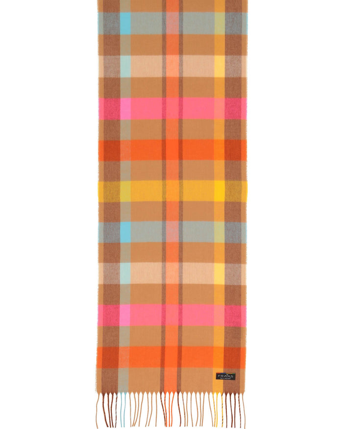 Check Plaid Cashmink Scarf