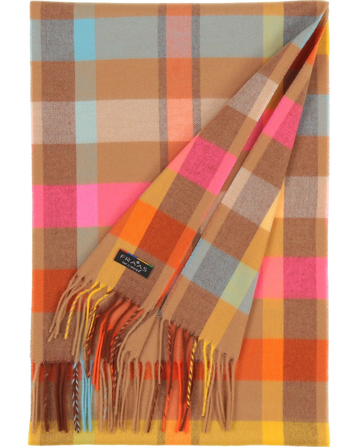 Check Plaid Cashmink Scarf