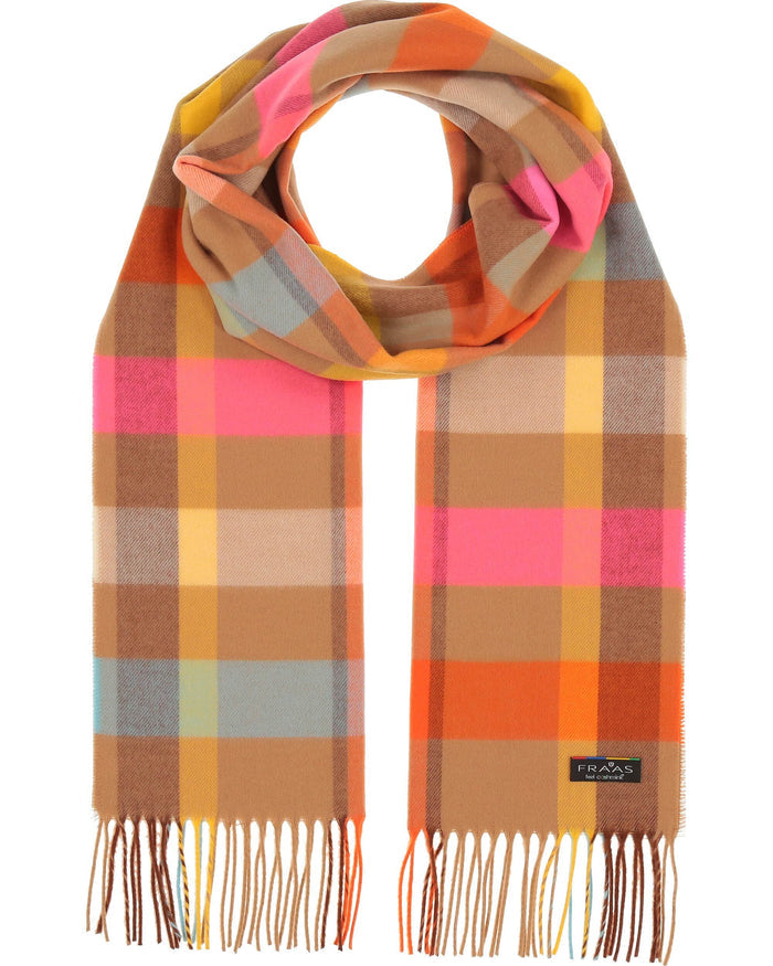 Check Plaid Cashmink Scarf