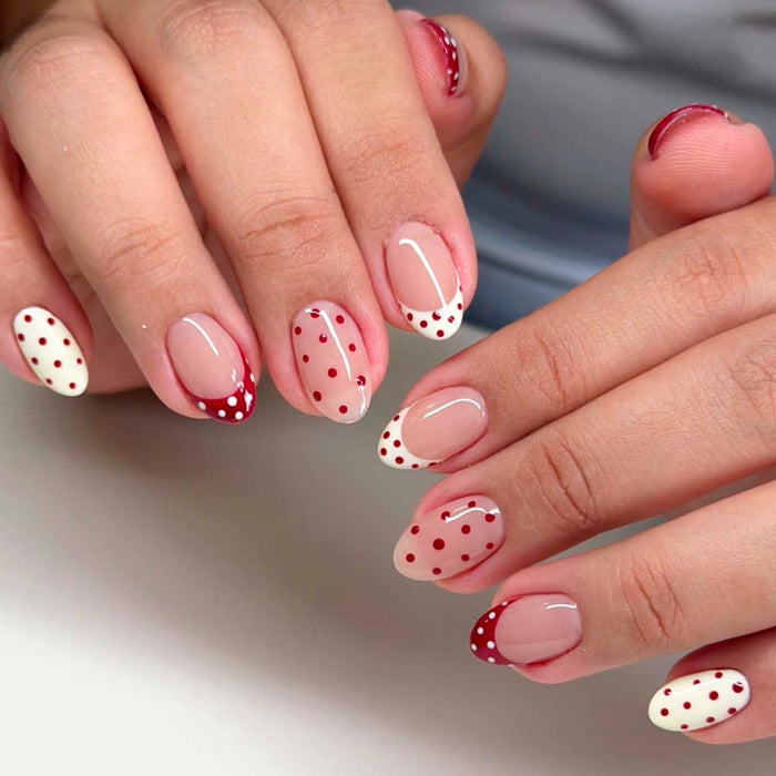 Cherry Dot | Short Oval | EASY PRESS™