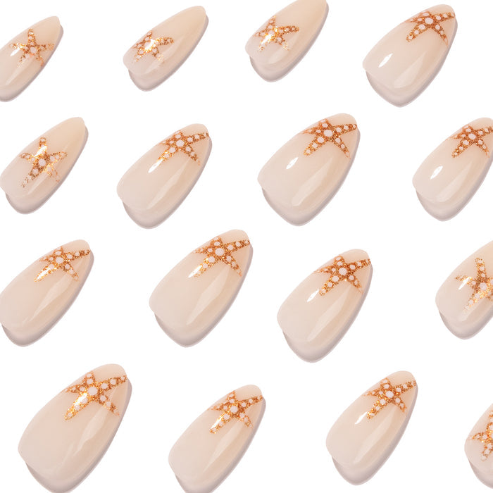 Coastal Glow | Medium Almond | EASY PRESS™