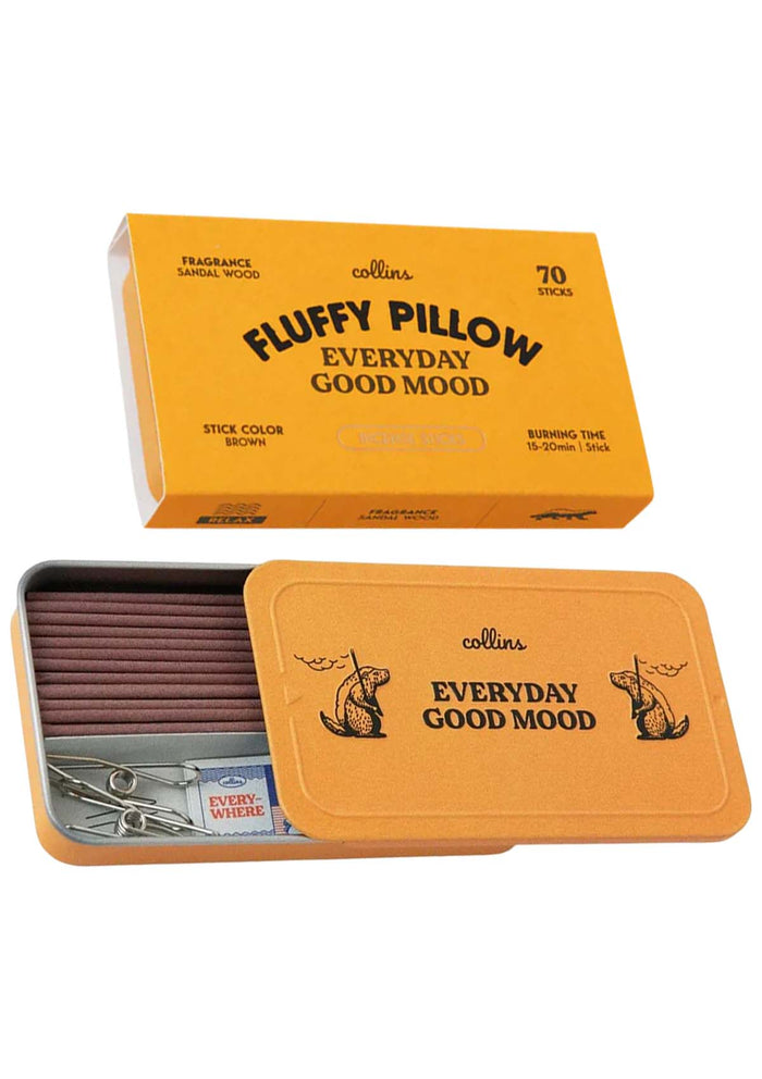 (BUY 1 YELLOW) COLLINS FLUFFY PILLOW INCENSE