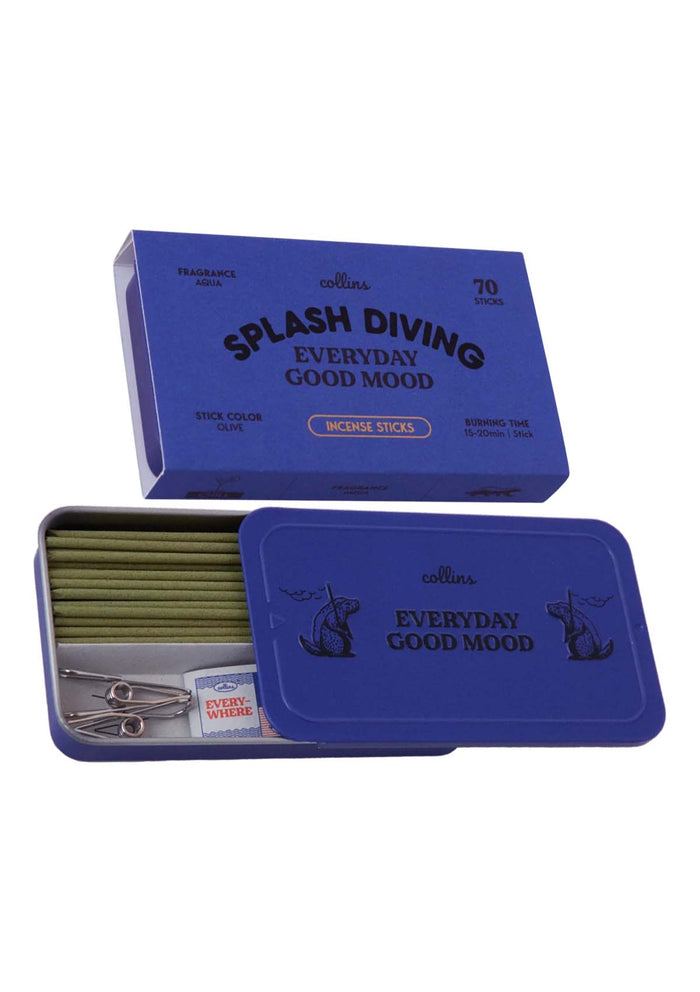 (BUY 1 BLUE) COLLINS SPLASH DIVING INCENSE