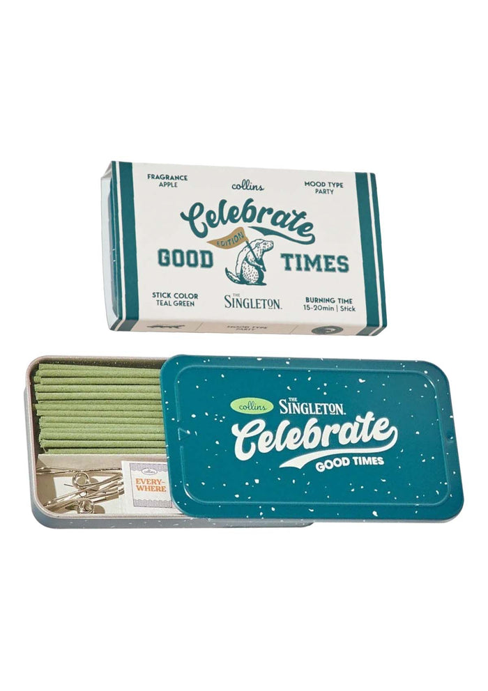 A promotional image featuring the Collins Honey Badger Incense Chamber along with various incense boxes from the Collins Incense Collection.