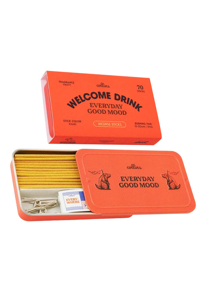 (BUY 1 ORANGE) COLLINS WELCOME DRINK INCENSE