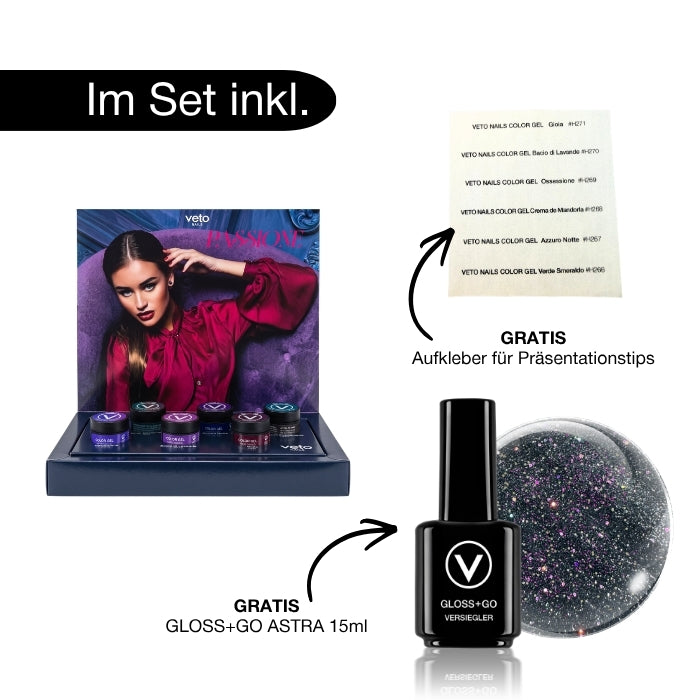 COLOR GEL DISPLAY SET - PASSIONATA