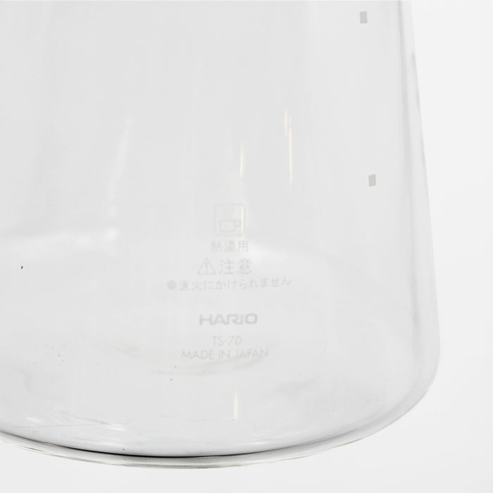 Conical Glass Tea Server with Handle