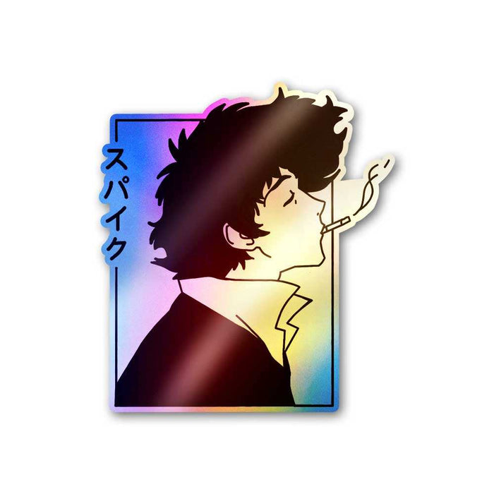 Cowboy Bebop Holographic Sticker - Holographic stickers | STICK IT UP