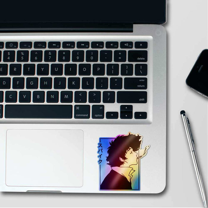 Cowboy Bebop Holographic Sticker - Holographic stickers | STICK IT UP