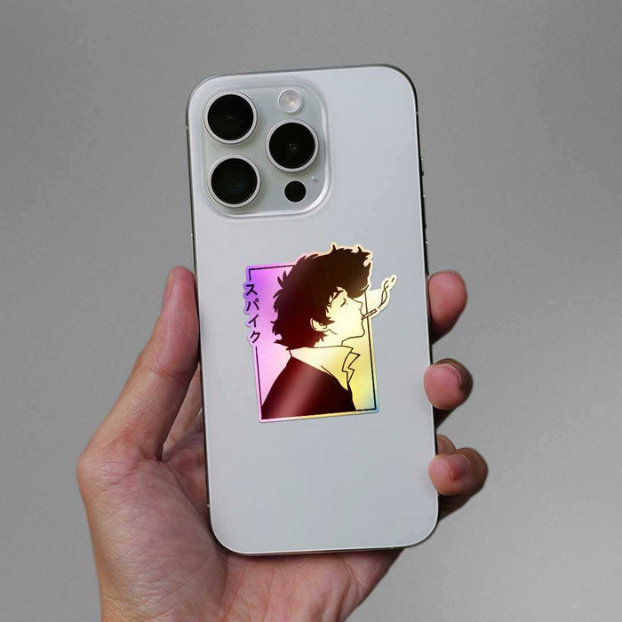 Cowboy Bebop Holographic Sticker - Holographic stickers | STICK IT UP