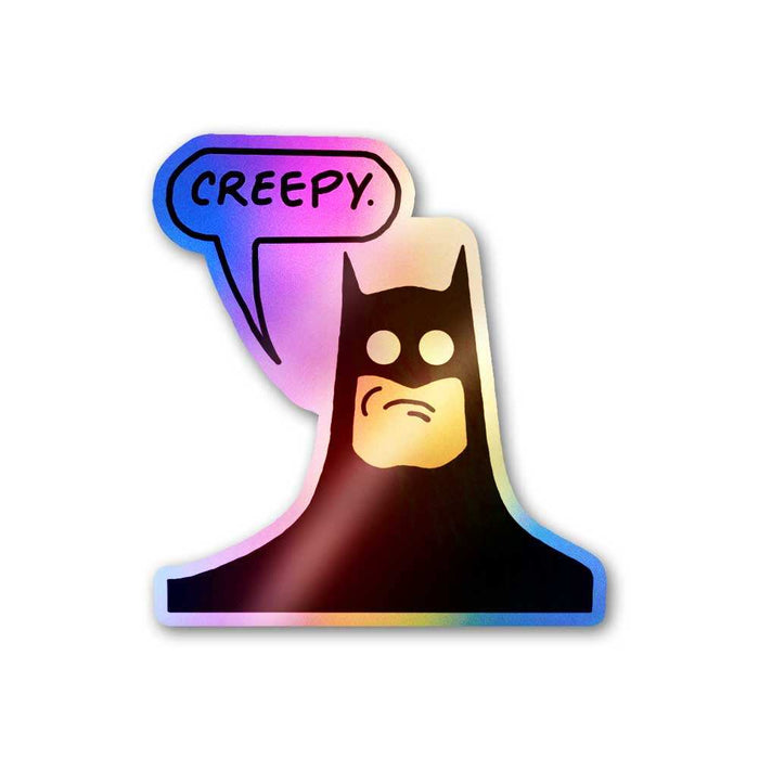 Creepy Holographic Sticker - Holographic stickers | STICK IT UP