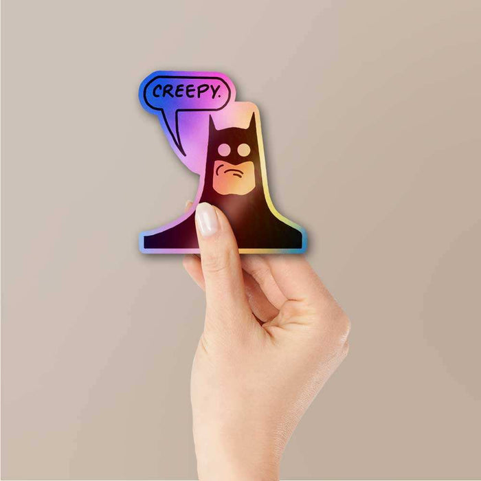 Creepy Holographic Sticker - Holographic stickers | STICK IT UP