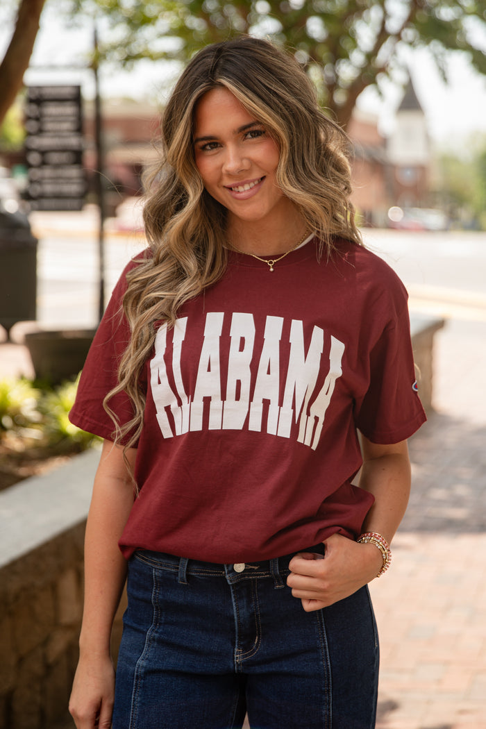 Crimson Alabama Tee
