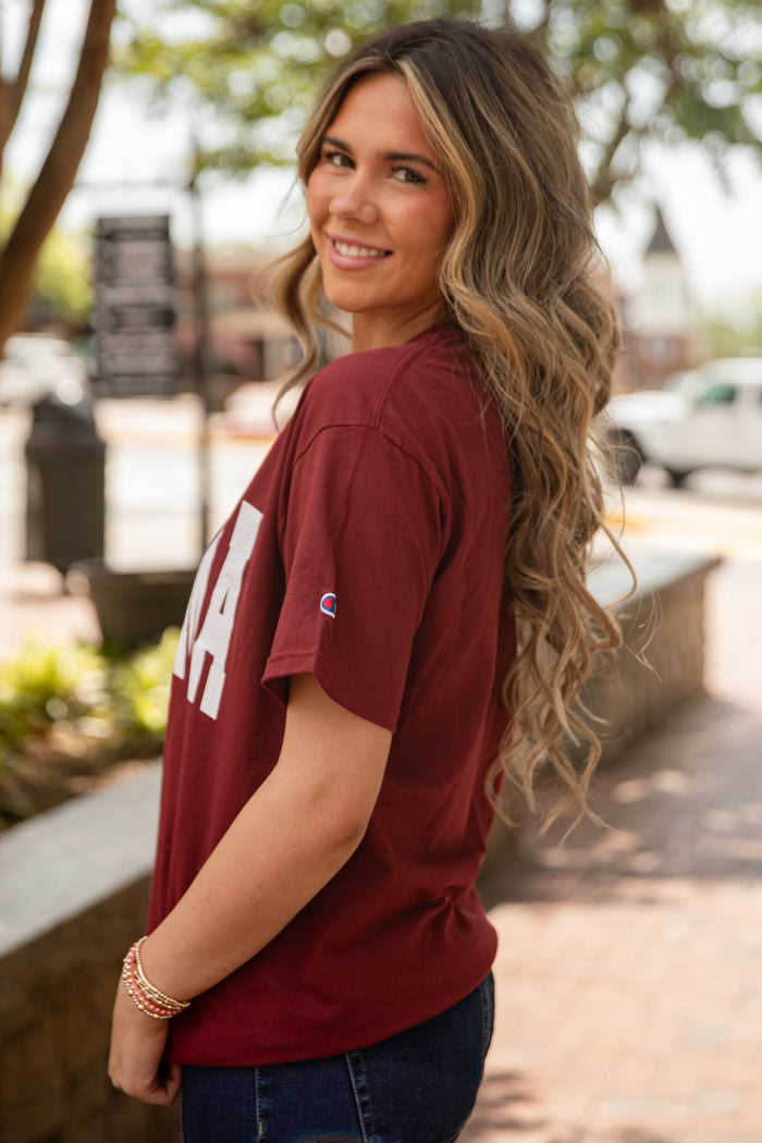 Crimson Alabama Tee