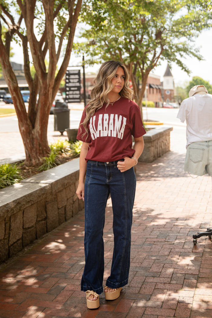 Crimson Alabama Tee