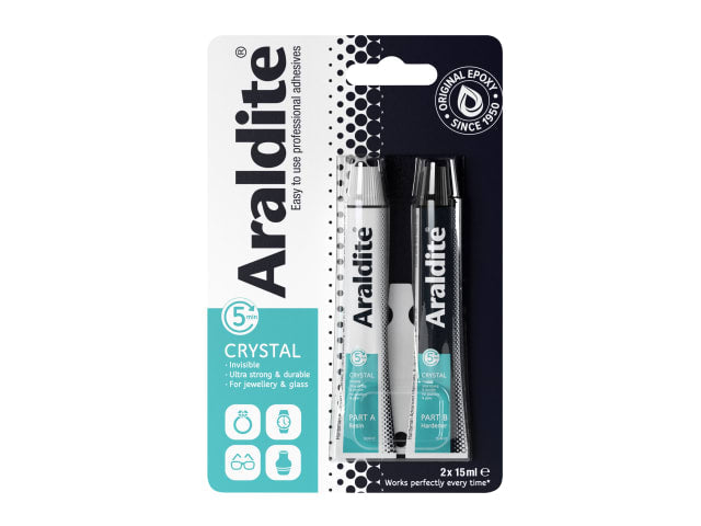 Crystal Epoxy 2 x 15ml Tubes