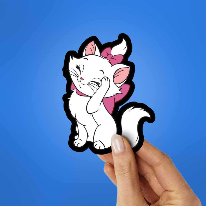 Cute Cat Sticker - Stickers | STICK IT UP