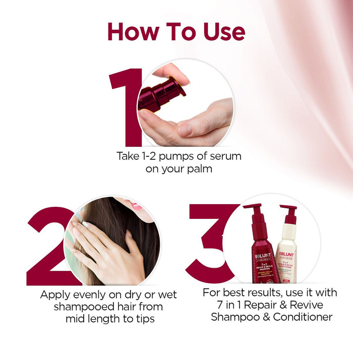 Deal 7 in 1 Repair & Revive Oil Hair Serum for Upto 100% Damage Repair - 70ml
