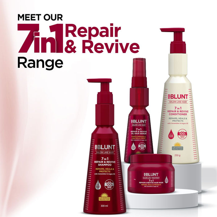 Deal 7 in 1 Repair & Revive Oil Hair Serum for Upto 100% Damage Repair - 70ml