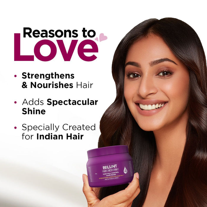 Deal Hair Fall Control Hair Mask with Pea Protein & Caffeine for Stronger Hair -250 g