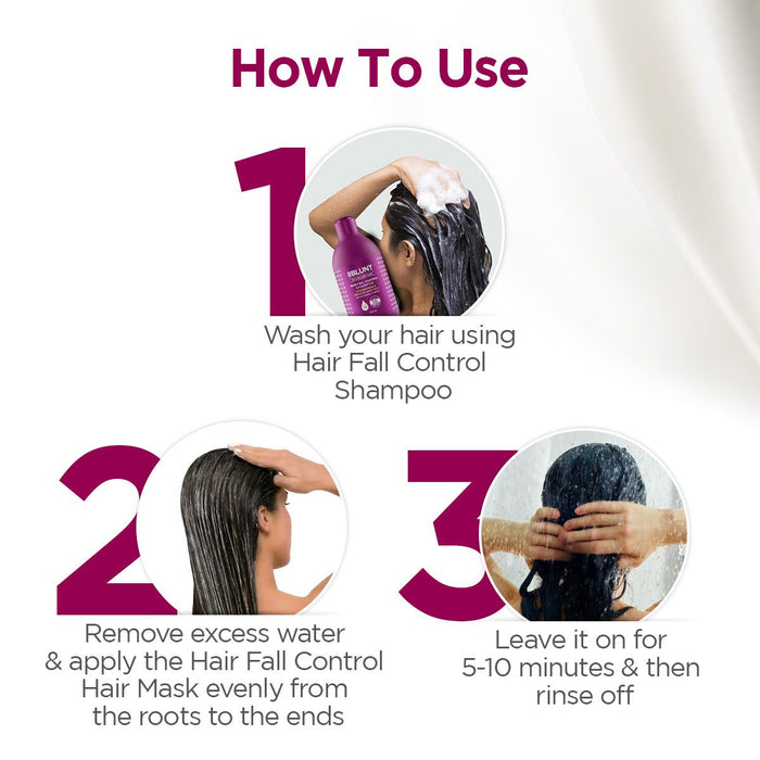 Deal Hair Fall Control Hair Mask with Pea Protein & Caffeine for Stronger Hair -250 g