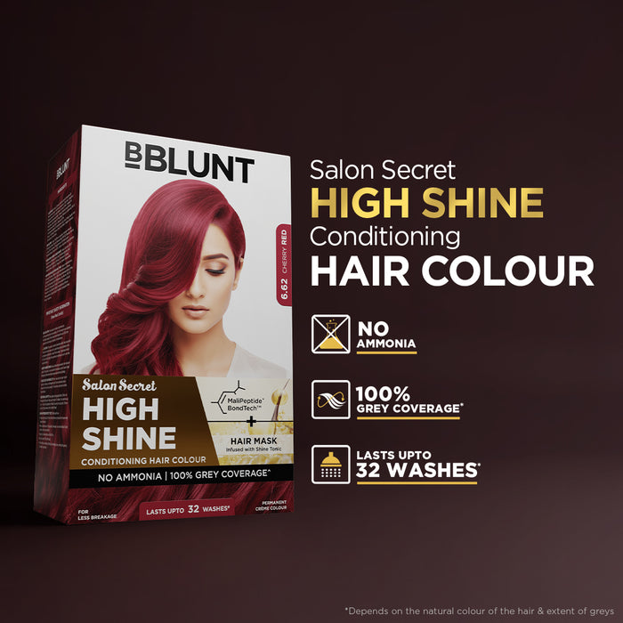 Deal High Shine Hair Colour Cherry Red
