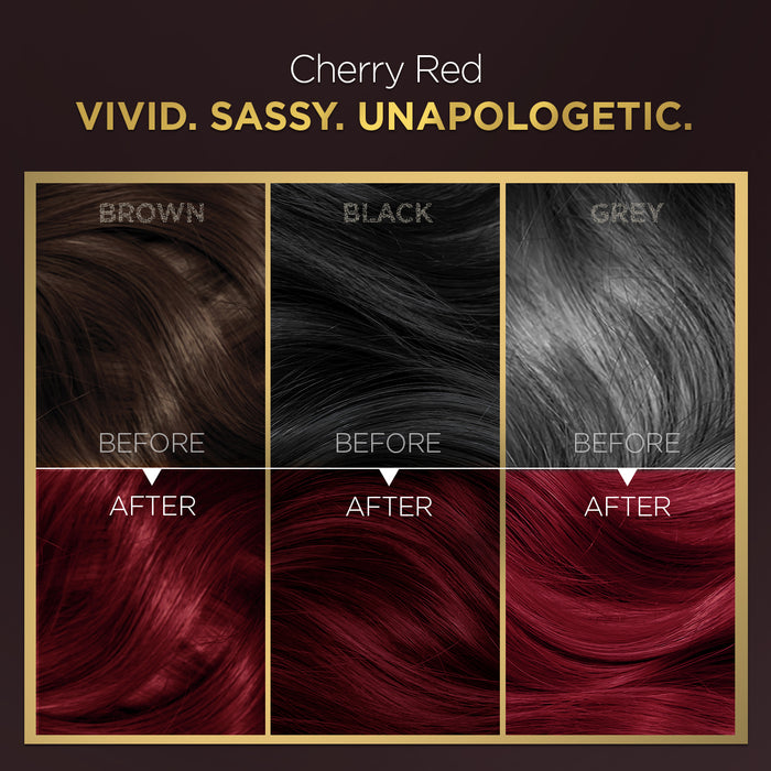 Deal High Shine Hair Colour Cherry Red