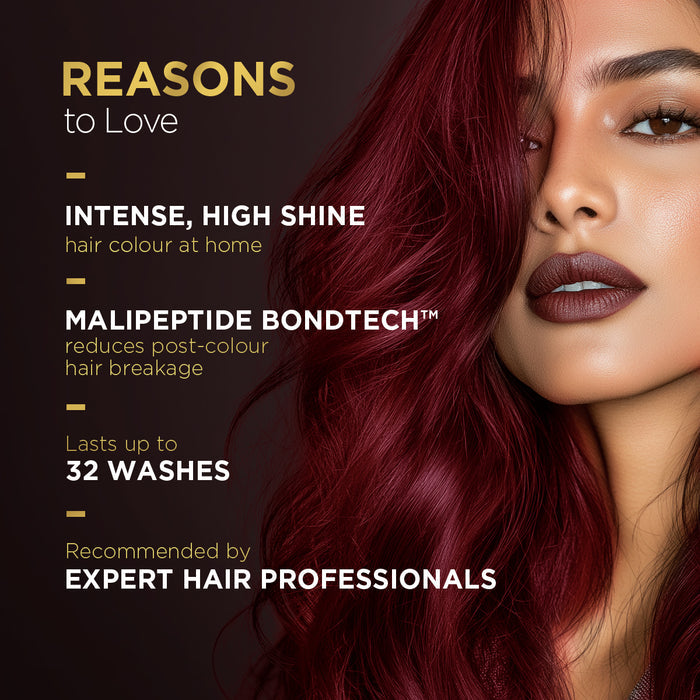 Deal High Shine Hair Colour Cherry Red