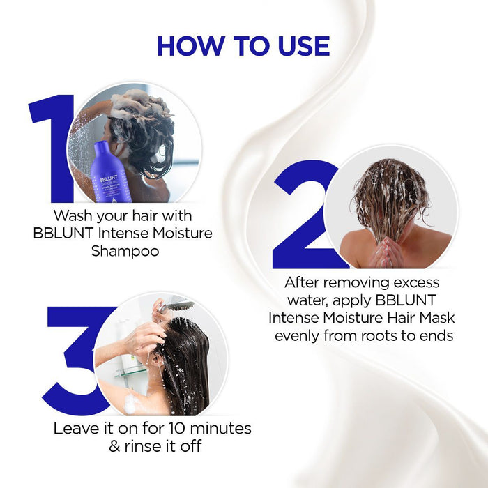 Deal Intense Moisture Hair Mask with Jojoba Oil & Vitamin E for Nourished & Shiny Hair- 250 g
