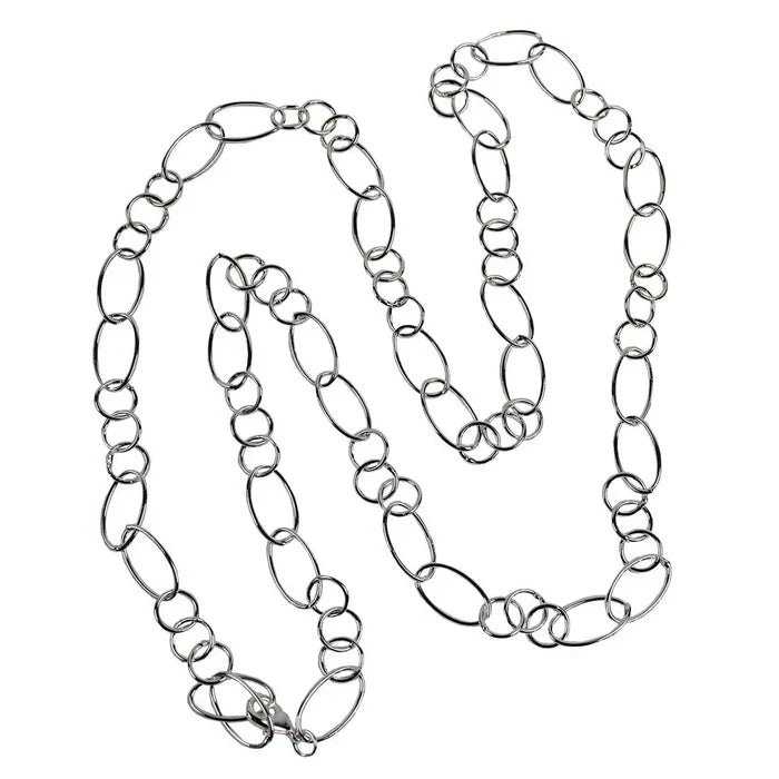 Delilah "Flirty" Silver Chain