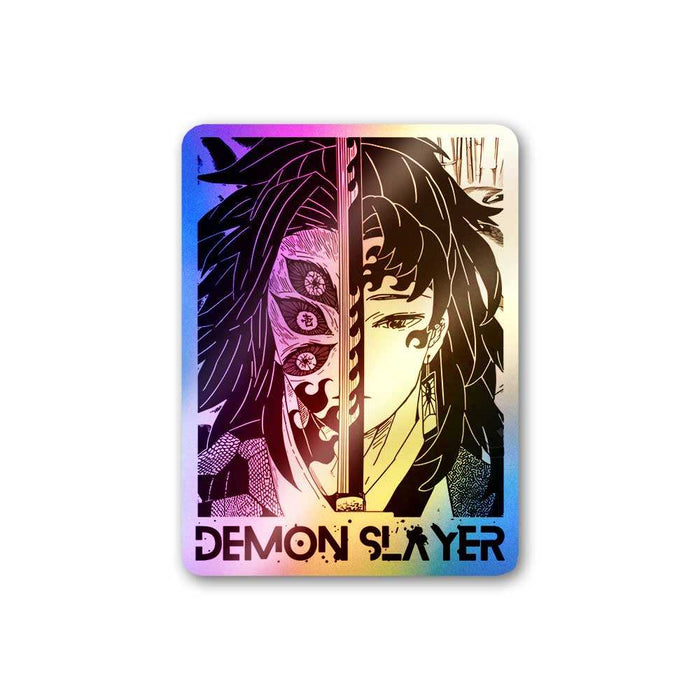 Demon Slayer Holographic Sticker - Holographic stickers | STICK IT UP