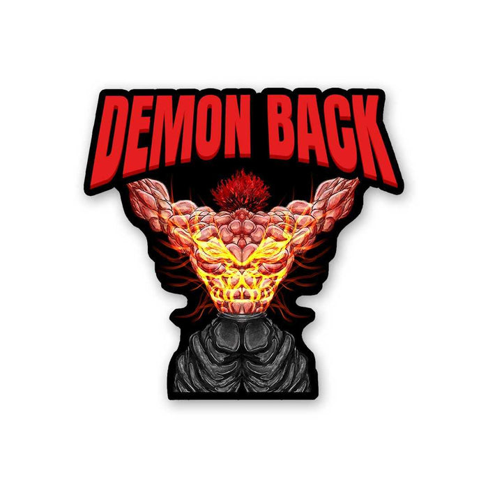Demons Back Sticker - Stickers | STICK IT UP