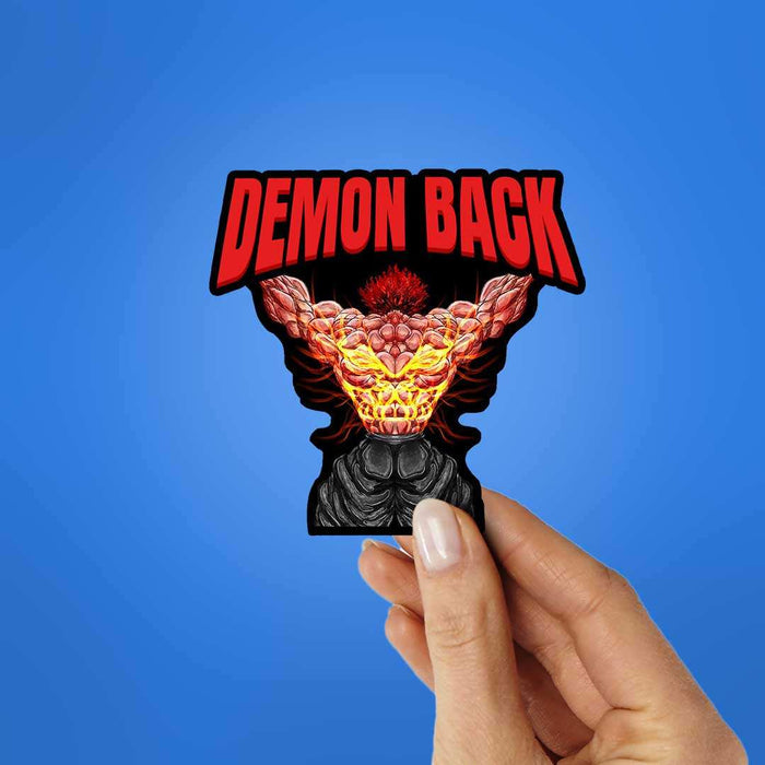 Demons Back Sticker - Stickers | STICK IT UP