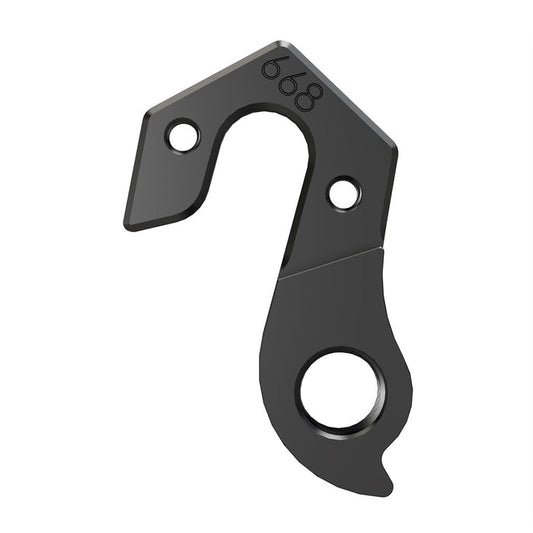Derailleur Hanger 668 – 6061 Aluminum, Rose/Diamondback
