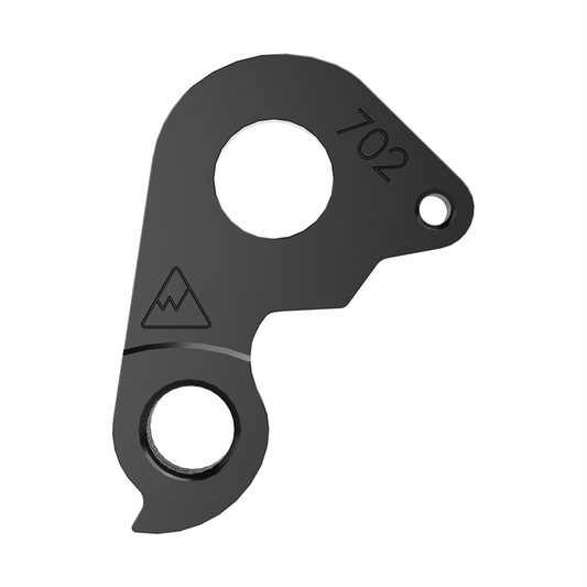 Derailleur Hanger 702 – 6061 Aluminum, Black