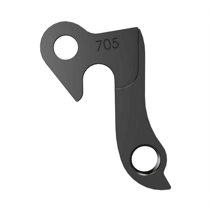 Derailleur Hanger 705 – 6061 Aluminum, Black
