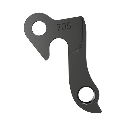 Derailleur Hanger 705 – 6061 Aluminum, Black