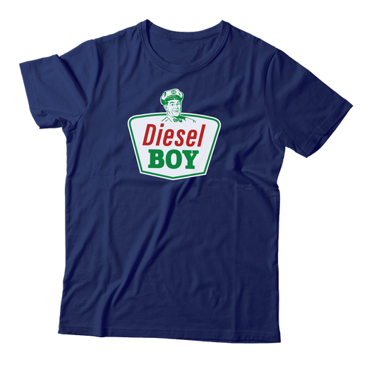 DIESEL BOY - "Oil Man" (Navy Blue) (T-Shirt)