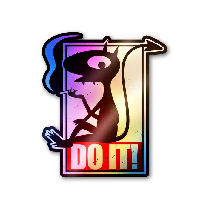 Do It Holographic Sticker - Holographic stickers | STICK IT UP