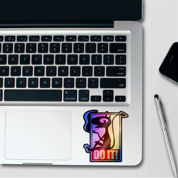 Do It Holographic Sticker - Holographic stickers | STICK IT UP